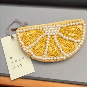 Citrus Beaded Coin Purse | A New Day; Target Brand